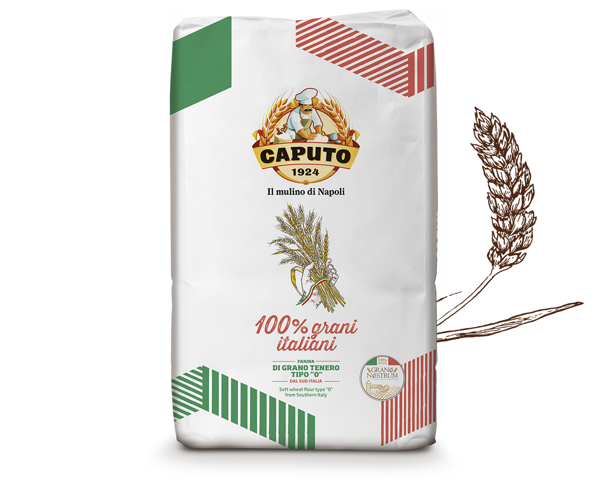 Farina Caputo Grano Nostrum 100% grani italiani 1 kg • Spaccio Italia.  Negozio alimentari online prodotti a basso costo